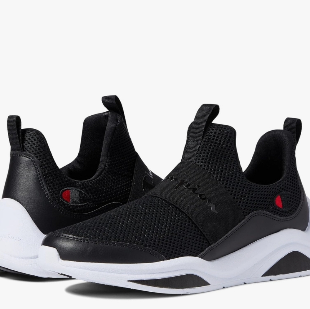 Champion Black and White Athletic Shoes